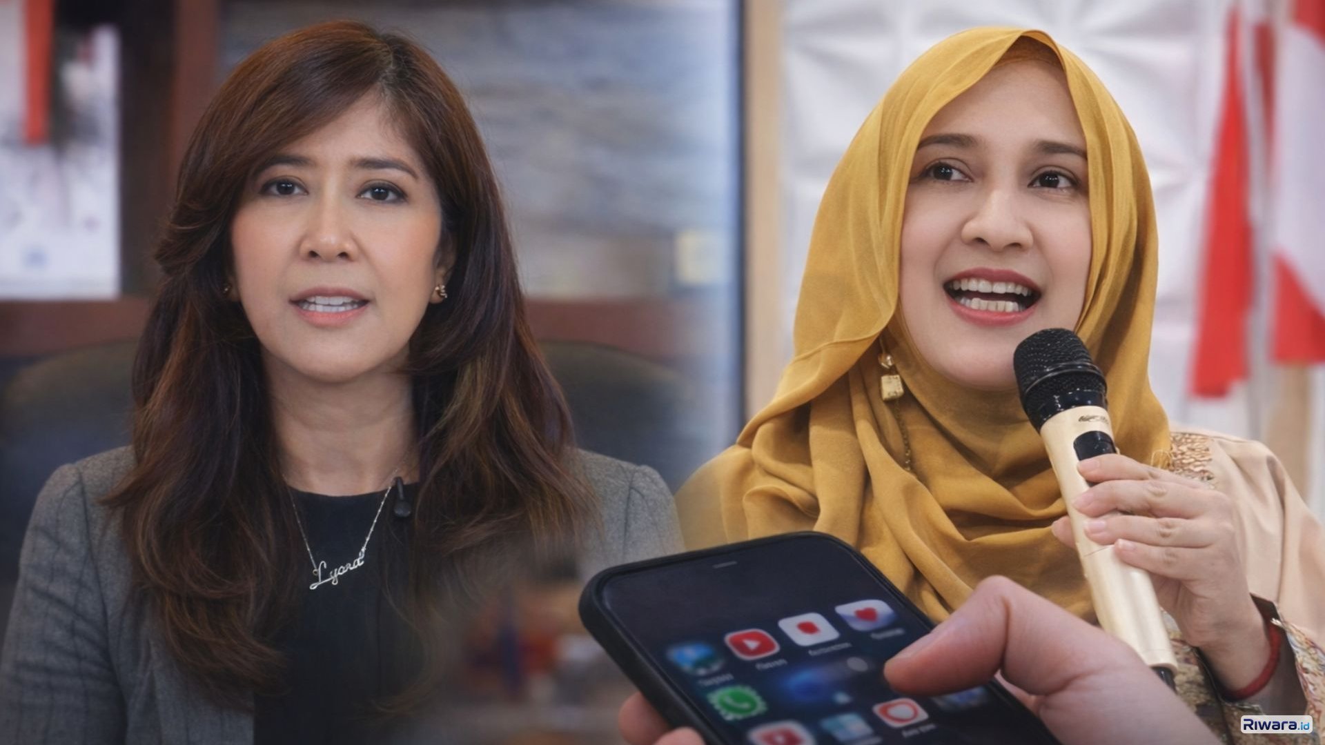 Meutya Hafid dan praktisi parenting Fuzna Maszuqoh mengingatkan bahaya kecanduan digital pada anak di tengah meningkatnya penggunaan internet di Indonesia.